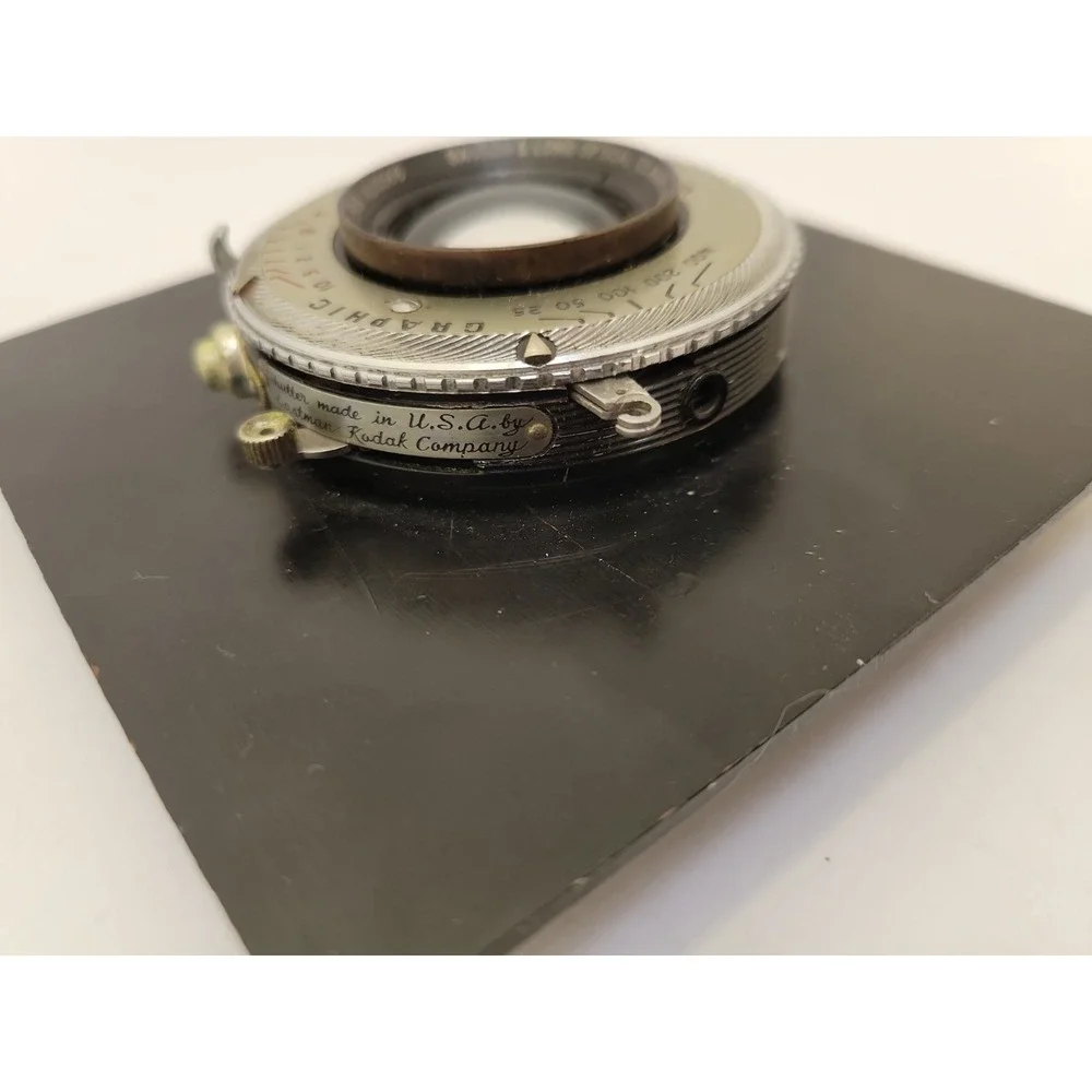 Kodak 88mm f/6.8 Graphic No. 1 Supermatic Bausch & Lomb Wide Angle Lens